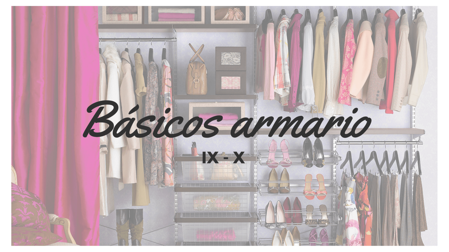Básicos de armario IX-X: Camiseta y pantalones negros