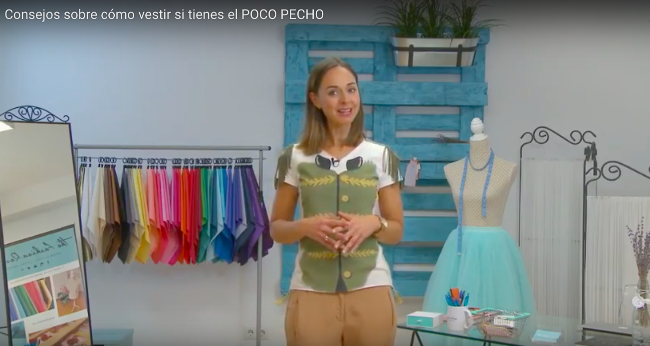 Consejos de cómo vestir si tienes poco pecho